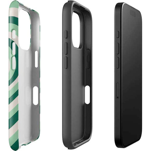 Lucky Heart Pattern iPhone 16 Pro Max Impact Case