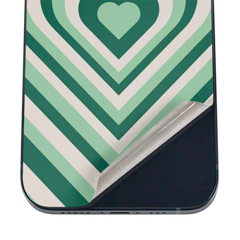 Lucky Heart Pattern iPhone 16 Skin