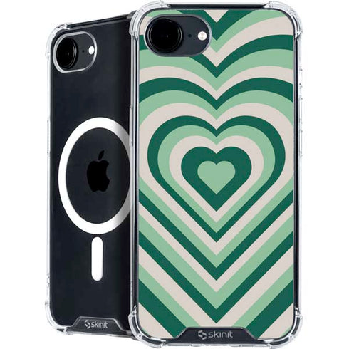 Lucky Heart Pattern iPhone 16e MagSafe Case