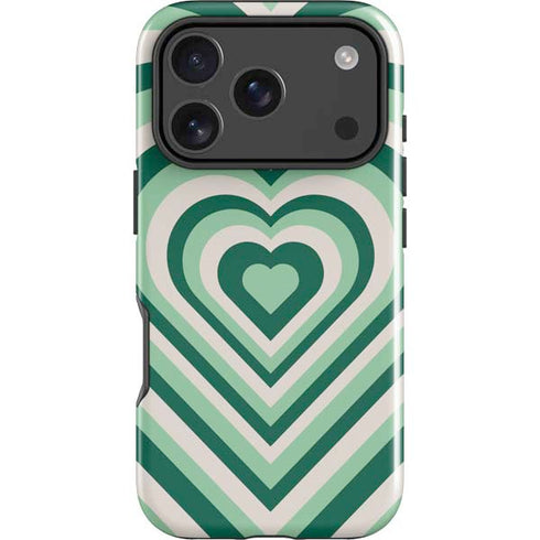 Lucky Heart Pattern iPhone 18 Pro Impact Case