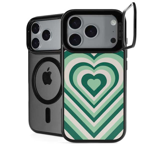 Lucky Heart Pattern iPhone 18 Pro Kickstand Case