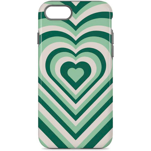 Lucky Heart Pattern iPhone Cases