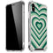 Lucky Heart Pattern iPhone X/XS Clear Case