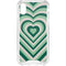 Lucky Heart Pattern iPhone XS Clear Case