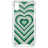 Lucky Heart Pattern iPhone XS Clear Case