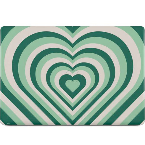 Lucky Heart Pattern MacBook Skins