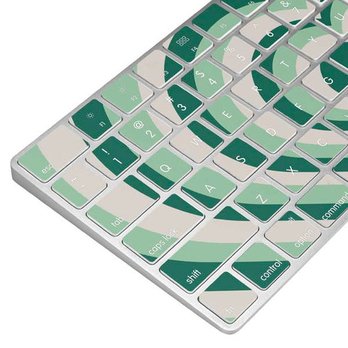 Lucky Heart Pattern Magic Keyboard Skin