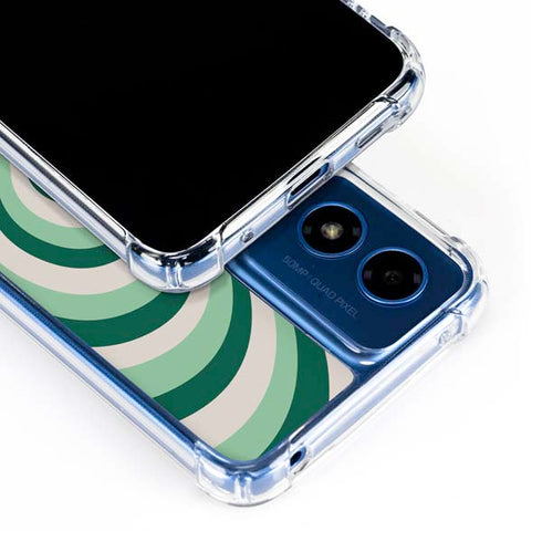 Lucky Heart Pattern Moto G 5G (2024) Clear Case