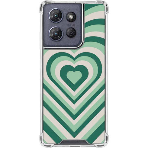 Lucky Heart Pattern Moto G Power 5G (2025) Clear Case