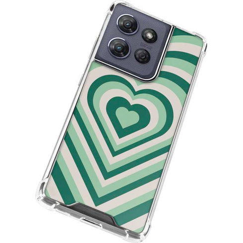 Lucky Heart Pattern Moto G Stylus 5G (2025) Clear Case