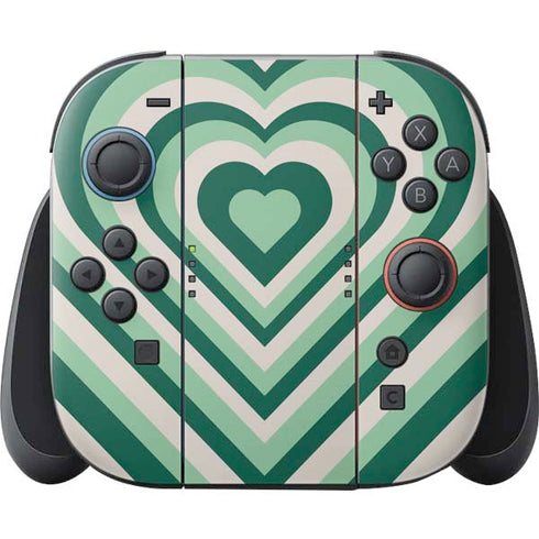 Lucky Heart Pattern Nintendo Skins
