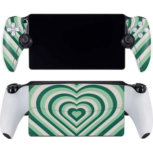 Lucky Heart Pattern PlayStation Portal Remote Player Skin