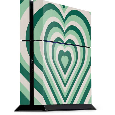 Lucky Heart Pattern PlayStation PS4 Skins