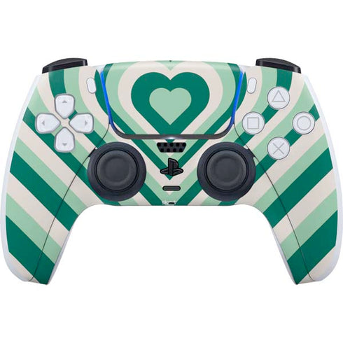 Lucky Heart Pattern PlayStation PS5 Skins