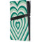Lucky Heart Pattern PS5 Pro Console Skin