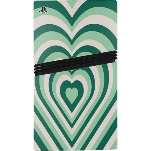 Lucky Heart Pattern PS5 Pro Console Skin