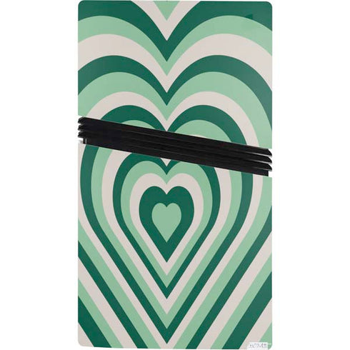 Lucky Heart Pattern PS5 Pro Console Skin