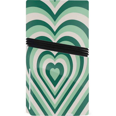 Lucky Heart Pattern PS5 Pro Disk Console Skin