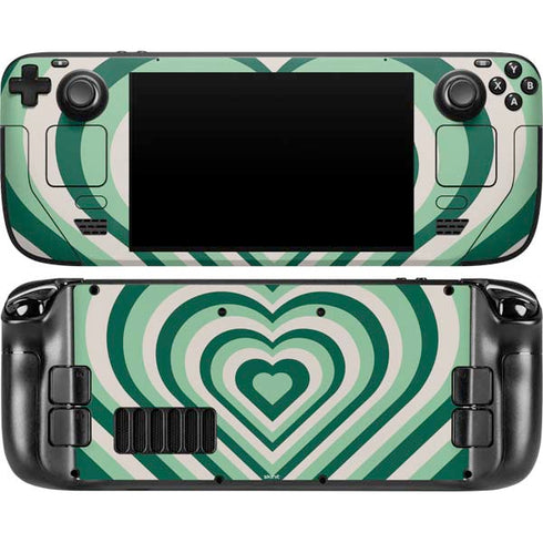 Lucky Heart Pattern Steam Deck Handheld Gaming Computer OLED Skin