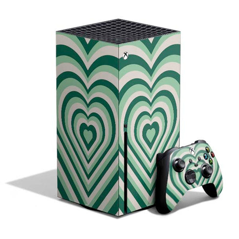 Lucky Heart Pattern Xbox Series X Bundle Skin