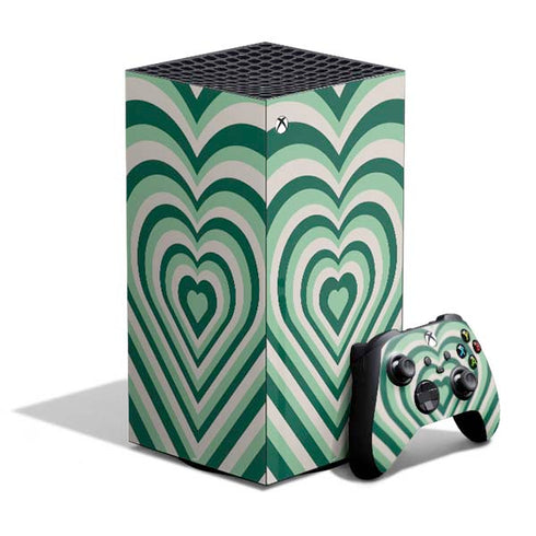 Lucky Heart Pattern XBox Series X Digital Edition Bundle Skin