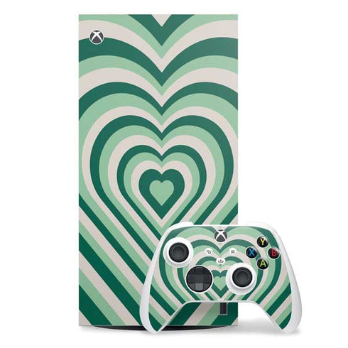 Lucky Heart Pattern Xbox Series X Skins