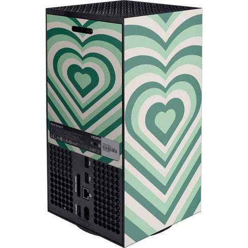 Lucky Heart Pattern XBox Series X Digital Edition Console Skin