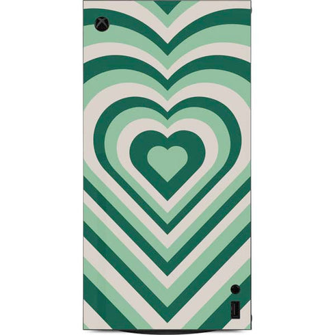 Lucky Heart Pattern XBox Series X Digital Edition Console Skin