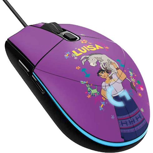 Disney Encanto Luisa G203 Prodigy RGB Wired Gaming Mouse Skin