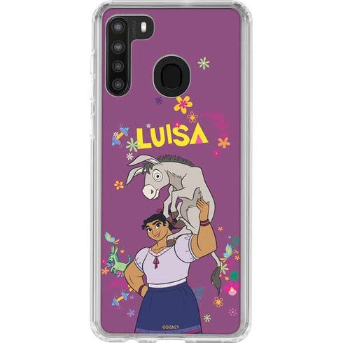 Disney Encanto Luisa Galaxy A21 Clear Case