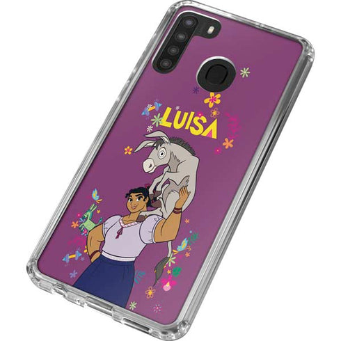 Disney Encanto Luisa Galaxy A21 Clear Case