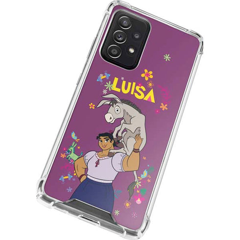 Disney Encanto Luisa Galaxy A72 5G Clear Case