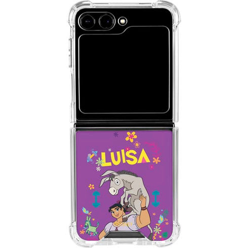 Disney Encanto Luisa Galaxy Z Flip5 5G Clear Case
