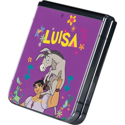 Disney Encanto Luisa Galaxy Z Flip5 5G Skin