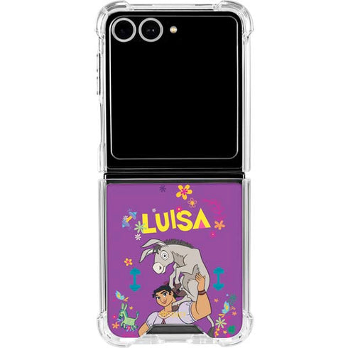 Disney Encanto Luisa Galaxy Z Flip7 Clear Case