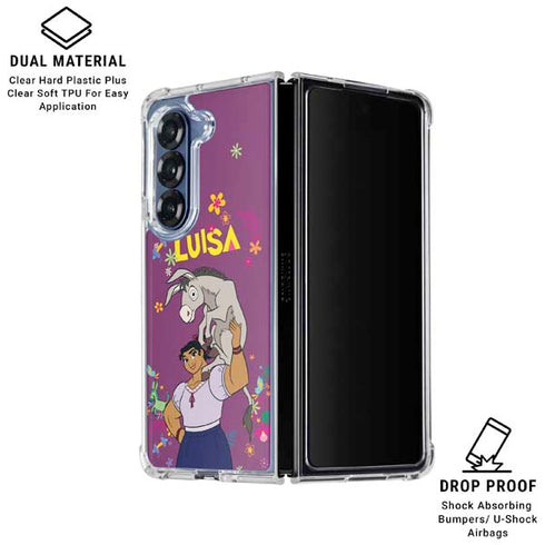 Disney Encanto Luisa Galaxy Z Fold7 Clear Case