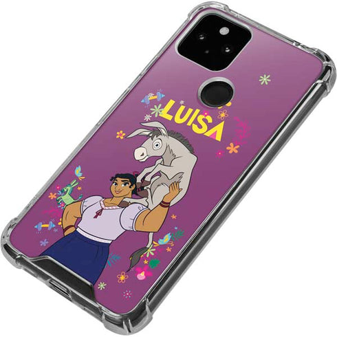 Disney Encanto Luisa Google Pixel 5 Clear Case