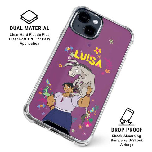 Disney Encanto Luisa iPhone 14 Plus Clear Case