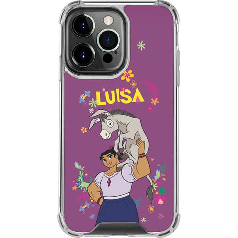 Disney Encanto Luisa iPhone 15 Pro Max Clear Case