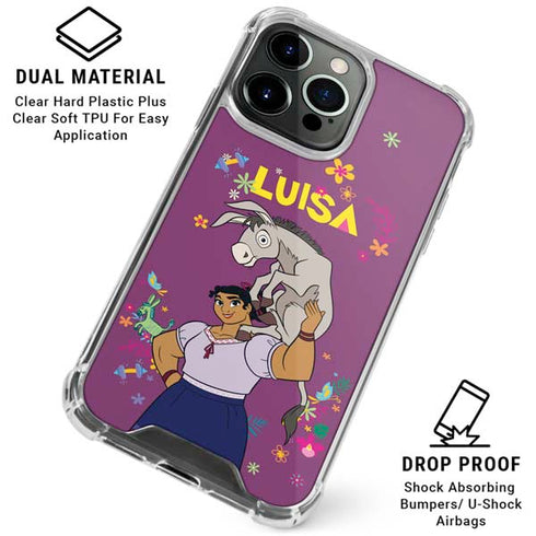Disney Encanto Luisa iPhone 16 Pro Max Clear Case