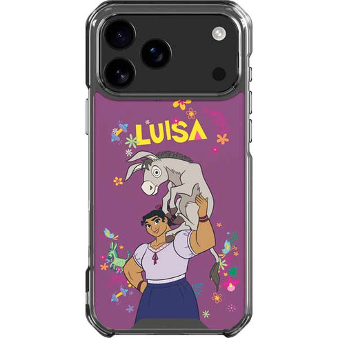 Disney Encanto Luisa iPhone 18 Pro Max Clear Case