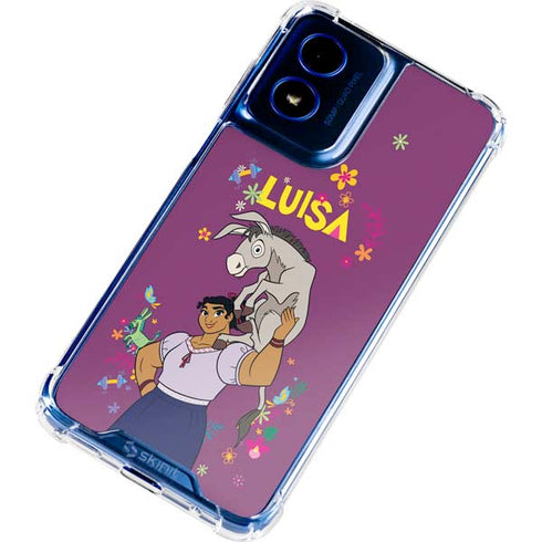 Disney Encanto Luisa Moto G 5G (2024) Clear Case