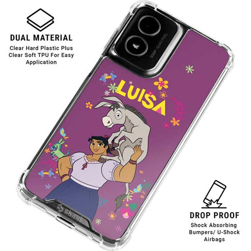 Disney Encanto Luisa Moto G Power 5G (2024) Clear Case
