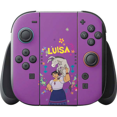 Disney Encanto Luisa Nintendo Switch 2 (2025) with Joy-Con Skin