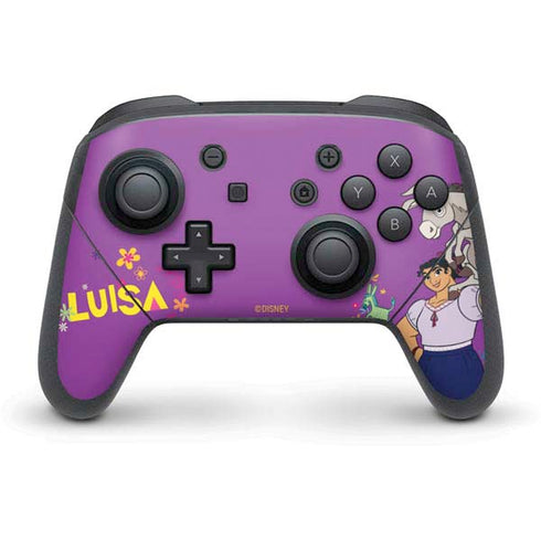 Disney Encanto Luisa Nintendo Switch Pro Controller Skin