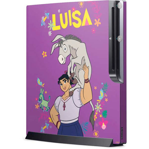 Disney Encanto Luisa Playstation 3 & PS3 Slim Skin