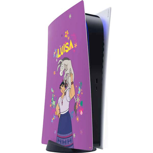 Disney Encanto Luisa PS5 Digital Edition Console Skin