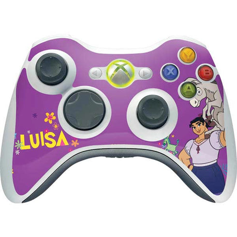 Disney Encanto Luisa Xbox 360 Wireless Controller Skin