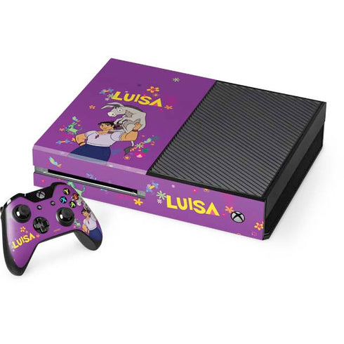 Disney Encanto Luisa Xbox One Console and Controller Bundle Skin