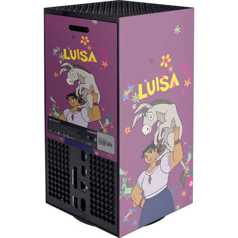 Disney Encanto Luisa XBox Series X Digital Edition Console Skin
